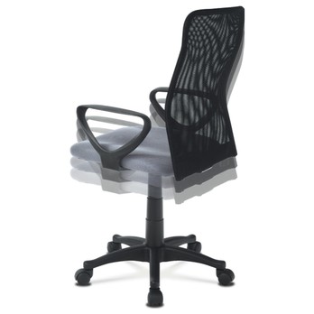 Kancelárska stolička FRESH sivá/čierna 4