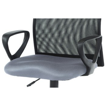 Kancelárska stolička FRESH sivá/čierna 6
