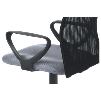Kancelárska stolička FRESH sivá/čierna 7