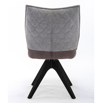 Jedálenská stolička FRESNO II hnedá/sivá 5