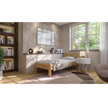 Posteľ FRIDA I buk, 100x200 cm 1