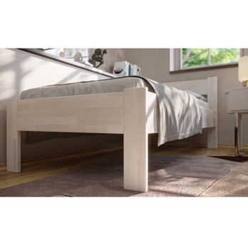 Posteľ FRIDA I buk/biela, 100x200 cm 5