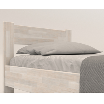 Posteľ FRIDA I buk/biela, 100x200 cm 6