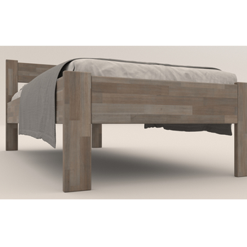 Posteľ FRIDA I buk/sivá, 100x200 cm 3