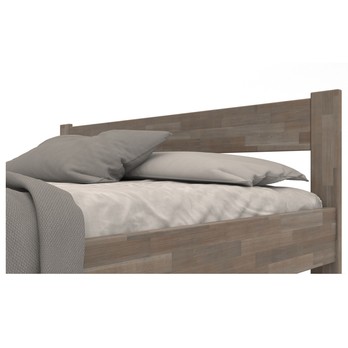 Posteľ FRIDA II buk/sivá, 160x200 cm 3