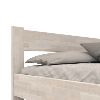 Posteľ FRIDA II buk/biela, 140x200 cm 3