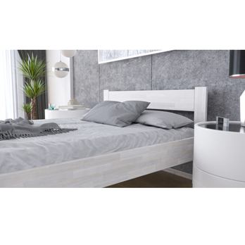 Posteľ FRIDA II buk/biela, 140x200 cm 6