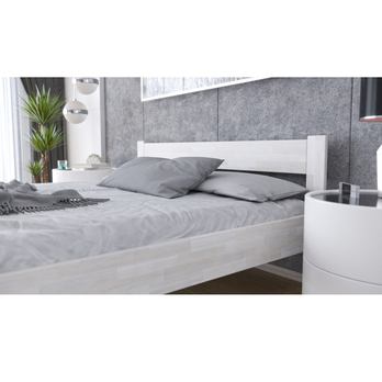 Posteľ FRIDA II buk/biela, 160x200 cm 5