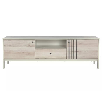 TV stolík FRUST 10 biela/dub alpský 3