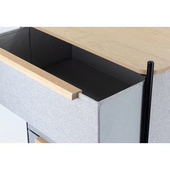 Komoda FU218WH béžová 4
