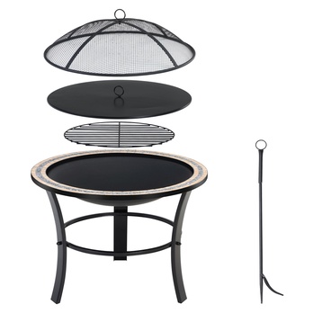 Ohnisko FUEGO čierna 5