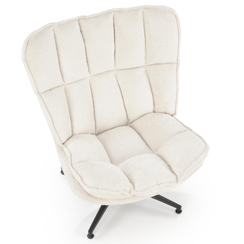 Kreslo FUFONO krémová 1