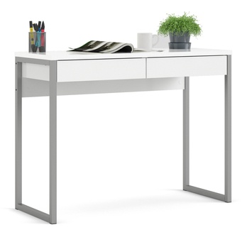 Písací stôl FUNCTION PLUS 80122UU sivá/biela vysoký lesk 2