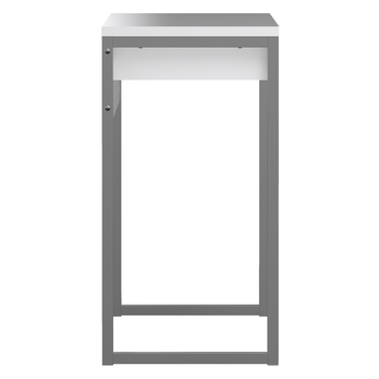 Písací stôl FUNCTION PLUS 80122UU sivá/biela vysoký lesk 4