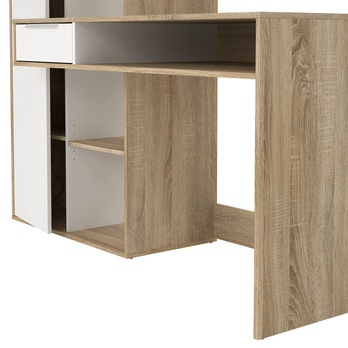 Písací stôl FUNCTION PLUS 80173AK49 dub/biela 9
