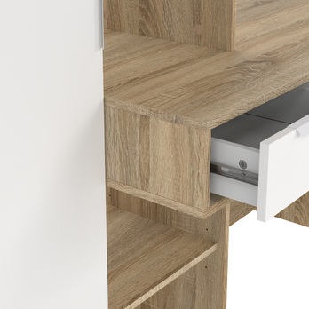 Písací stôl FUNCTION PLUS 80173AK49 dub/biela 10