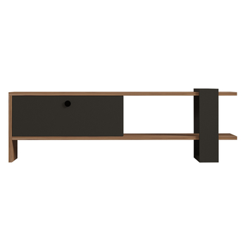 TV komoda FUNDA dub/antracitová 2