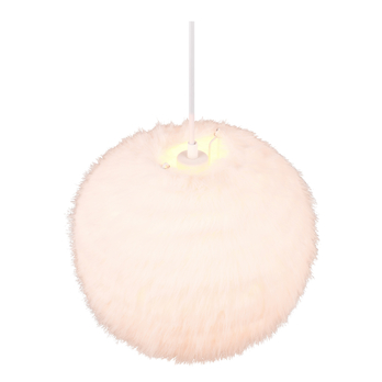 Závesné svietidlo FURRY biela, hĺbka 35 cm 4