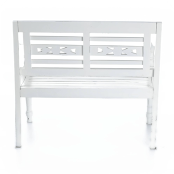 Lavica 2-sedák G&G biela 3