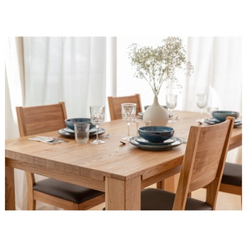 Jedálenský stôl GAI dub, 200x100 cm 4