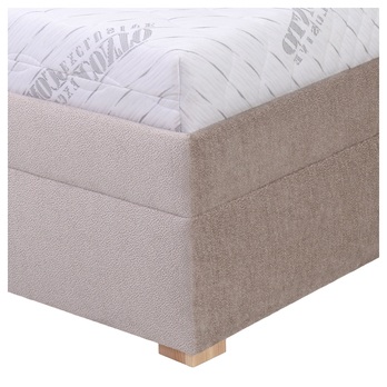 Posteľ GALA XL béžová, 180x200 cm, bez matraca 7