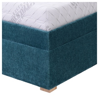 Posteľ GALA XL petrolejová, 180x200 cm, bez matraca 6