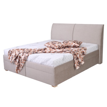 Posteľ GALA XL béžová, 180x200 cm, bez matraca 2