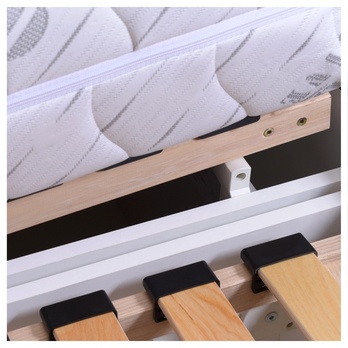 Posteľ GALA sivá, 160x200 cm, bez matraca 4