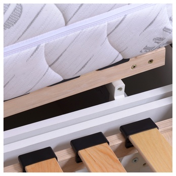 Posteľ GALA béžová, 160x200 cm, bez matraca 4