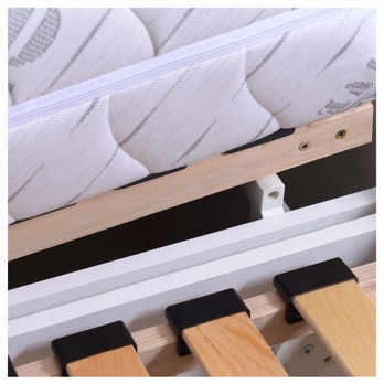 Posteľ GALA horčicová, 160x200 cm, bez matraca 4