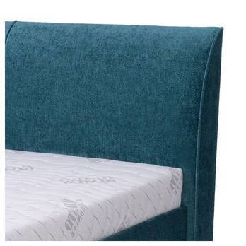 Posteľ GALA petrolejová, 160x200 cm, bez matraca 7