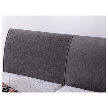 Posteľ GALA sivá, 160x200 cm, bez matraca 5