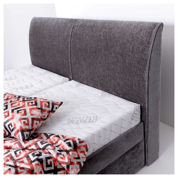 Posteľ GALA sivá, 160x200 cm, bez matraca 6