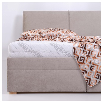 Posteľ GALA béžová, 160x200 cm, bez matraca 3