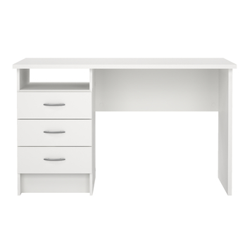 Písací stôl GALAHAM biela 3
