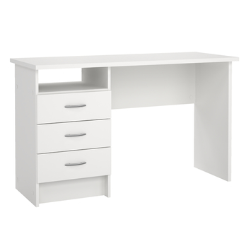 Písací stôl GALAHAM biela 6