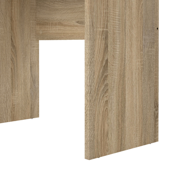 Písací stôl GALAHAM dub/biela 8