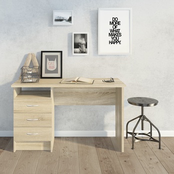 Písací stôl GALAHAM dub 1