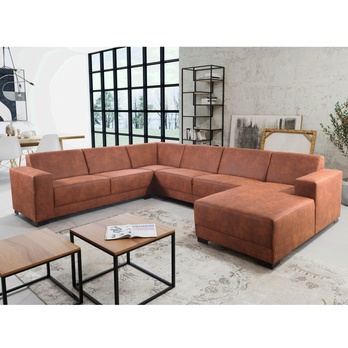 Sedacia súprava GALAXY XL ľavá, hnedá 1