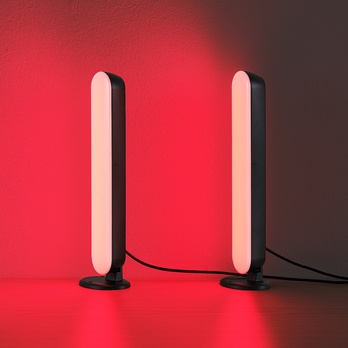 Sada 2ks LED RGB lámp GAME čierna 5