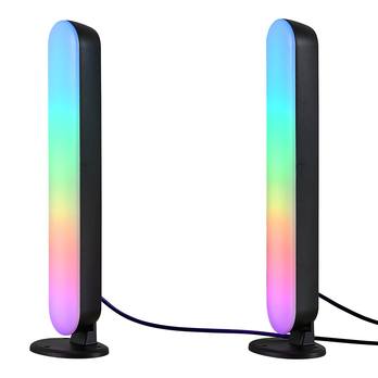 Sada 2ks LED RGB lámp GAME čierna 1