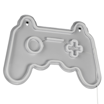 Nástenné LED svietidlo GAMER biela/viacfarebná 1