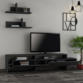 TV zostava GARA antracitová 2