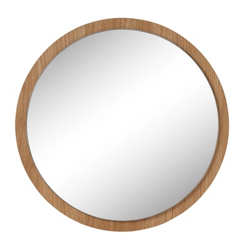 Zrkadlo GARA masívny dub, priemer 40 cm 2