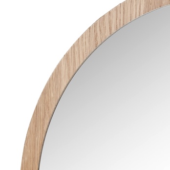 Zrkadlo GARA masívny dub, priemer 40 cm 3