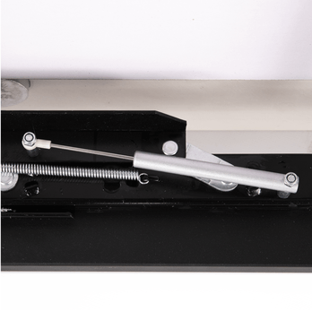 Jedálenský stôl GAREN biely mramor/čierna 4