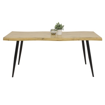 Jedálenský stôl GARY I T dub divoký/čierna 1