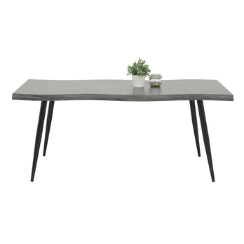 Jedálenský stôl GARY I T sivá/čierna 2