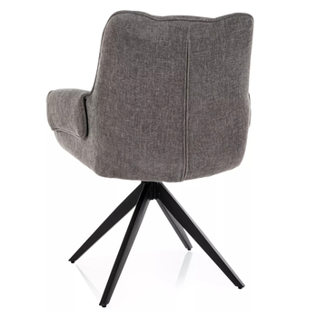 Jedálenská stolička GAU sivá 3