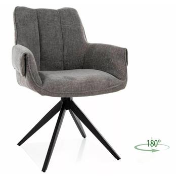 Jedálenská stolička GAU sivá 1